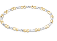 together mixed metal bracelet