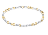 hope unwritten bead bracelet - mixed metal