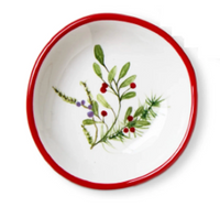 Winter Berries & Bow Dip Bowls