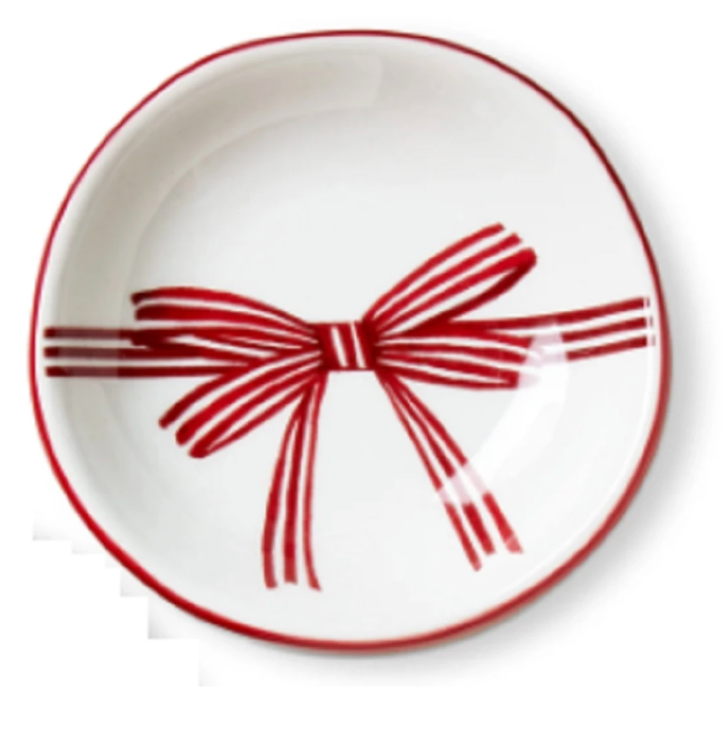 Winter Berries & Bow Dip Bowls