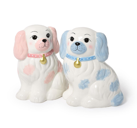 Staffordshire Dog Hand-Painted Bank