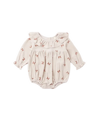 Wendy Romper || Red Bows