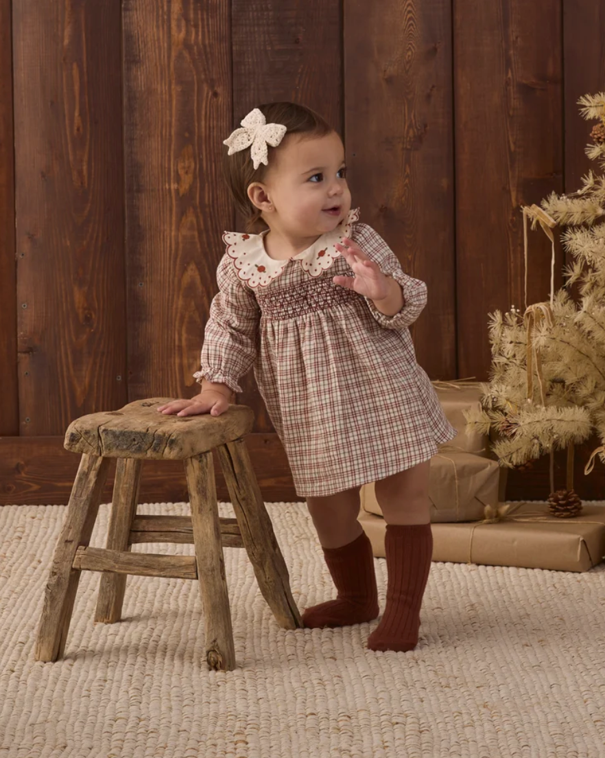 Callie Dress || Christmas Plaid