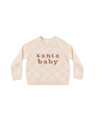 Knit Sweater || Santa Baby