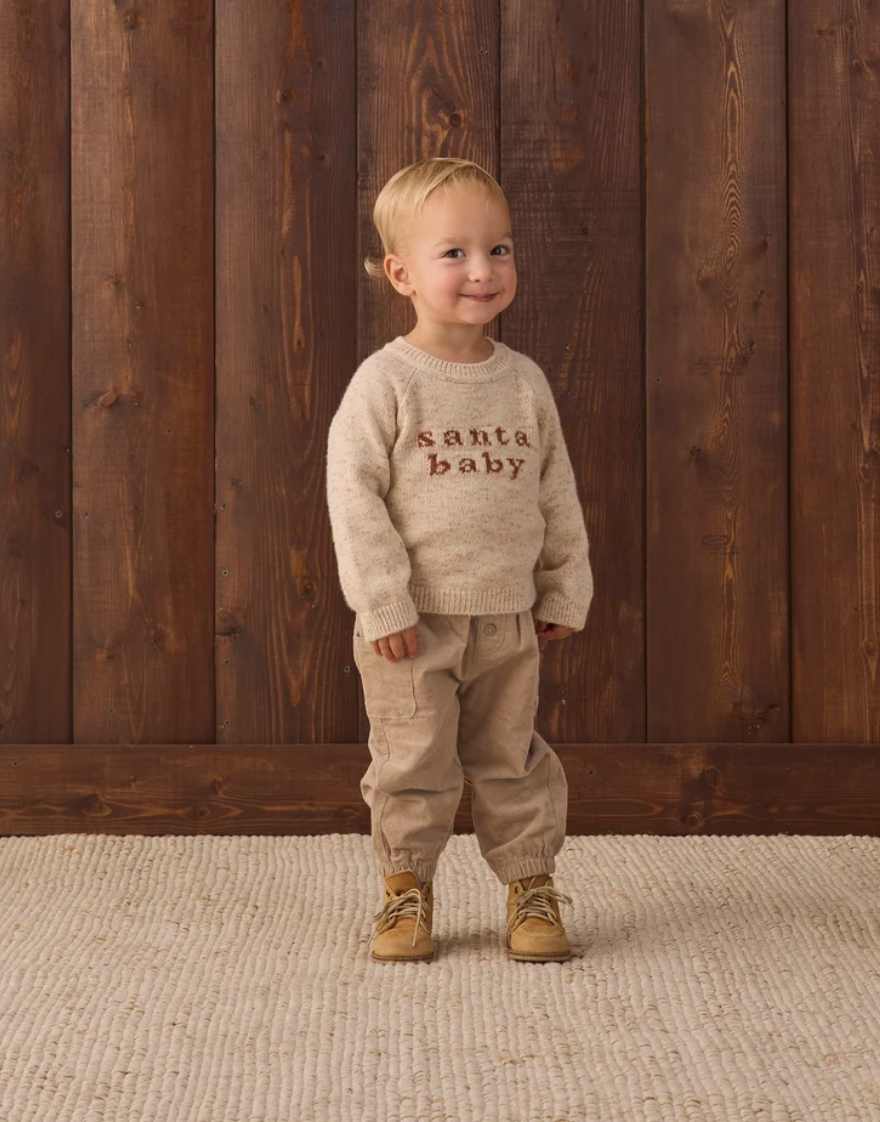 Knit Sweater || Santa Baby