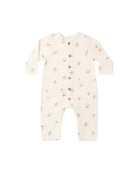 Pocketed Woven Jumpsuit || Rocking Horse