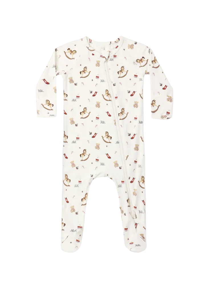 Bamboo Zip Footie || Toy Chest