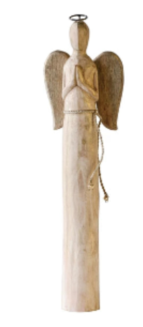 Mango Wood Angel