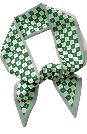 Twilly Scarf - Greens