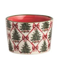 Tartan Christmas Tidbit Dishes