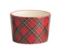 Tartan Christmas Tidbit Dishes