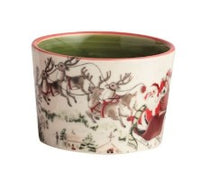 Tartan Christmas Tidbit Dishes