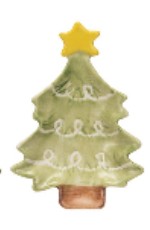 Stoneware Christmas Tree Dish