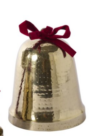 Velvet Bow Trimmed Bell