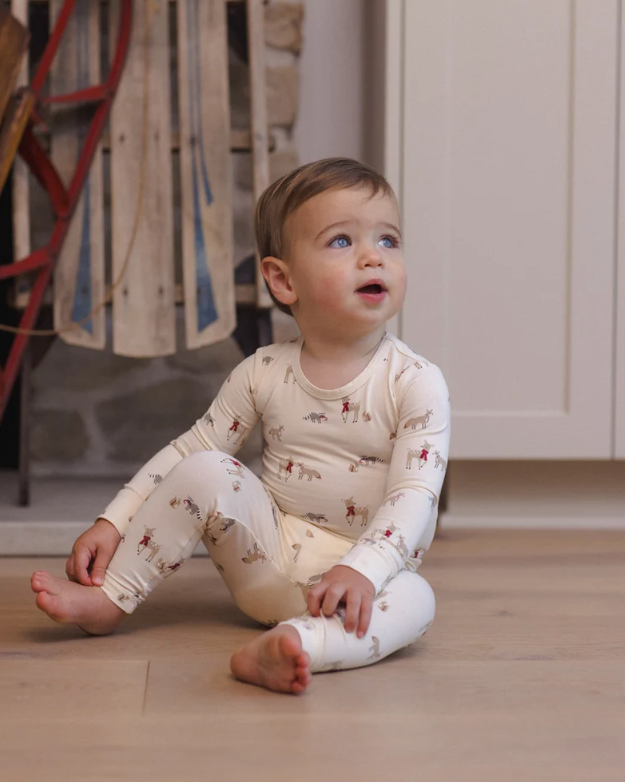 Bamboo Pajama Set || Forest Friends