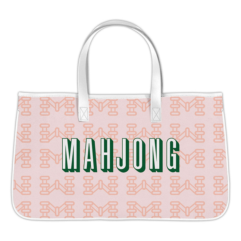 Mahjong Canvas Tote - Mahjong