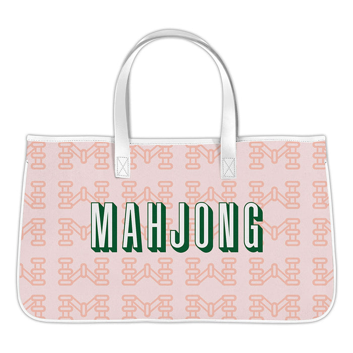 Mahjong Canvas Tote - Mahjong