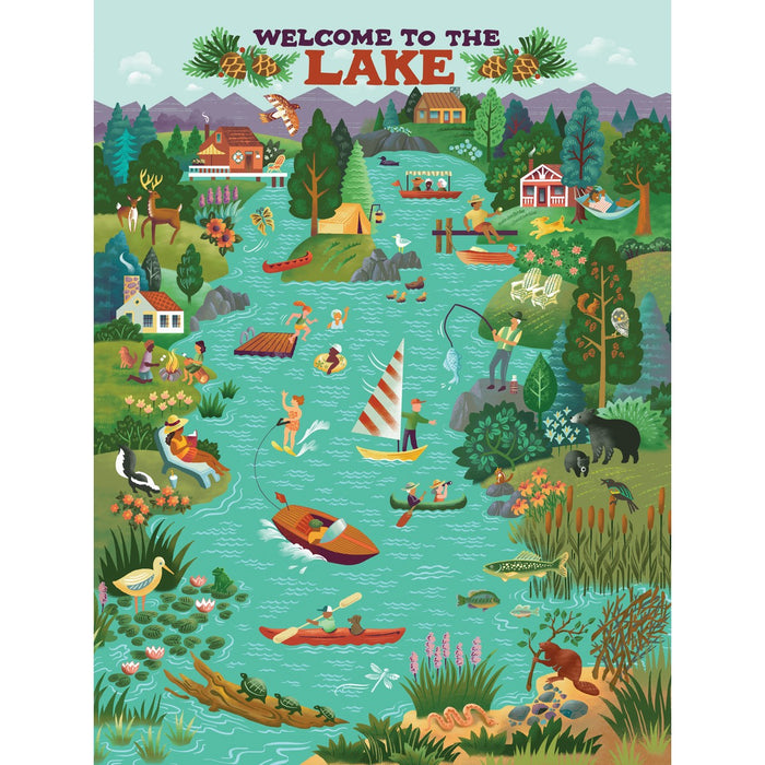 Lake Living Puzzle - 500 Piece
