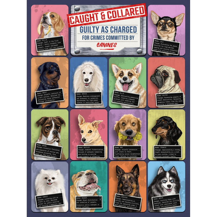 Dogs Caught & Collared Puzzle - 500 Piece