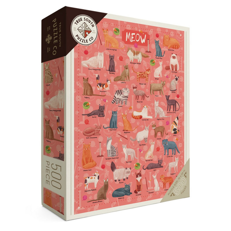 Meow Puzzle - 500 Piece
