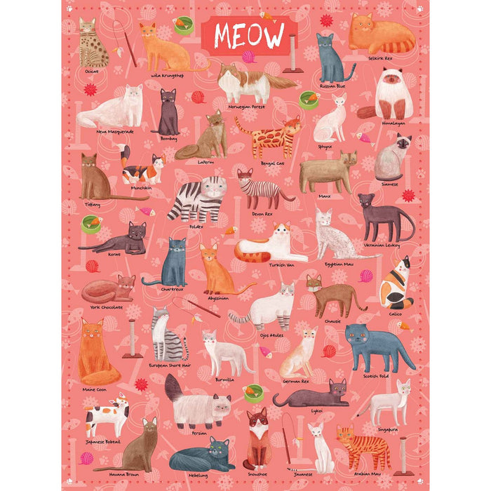 Meow Puzzle - 500 Piece