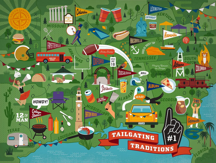 SEC Tailgating - 500 Piece