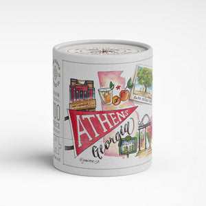 Visit College Towns Mini Puzzle - 100 pieces