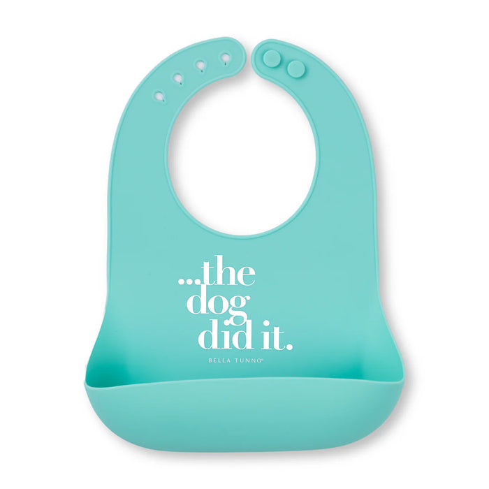 The Dog Did It Wonder Bib