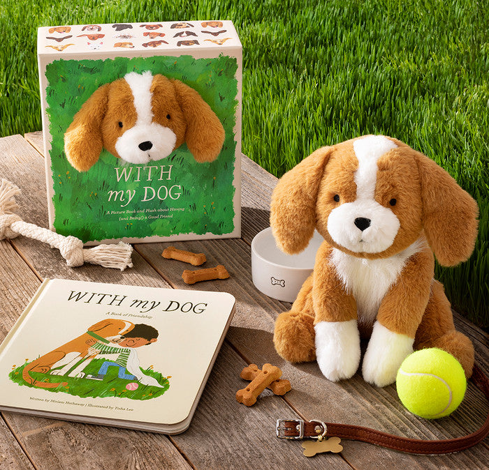 With My Dog - Book with Plush Dog