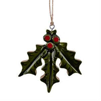 Holly Leaves/Berry Ornament