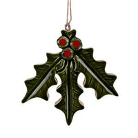 Holly Leaves/Berry Ornament