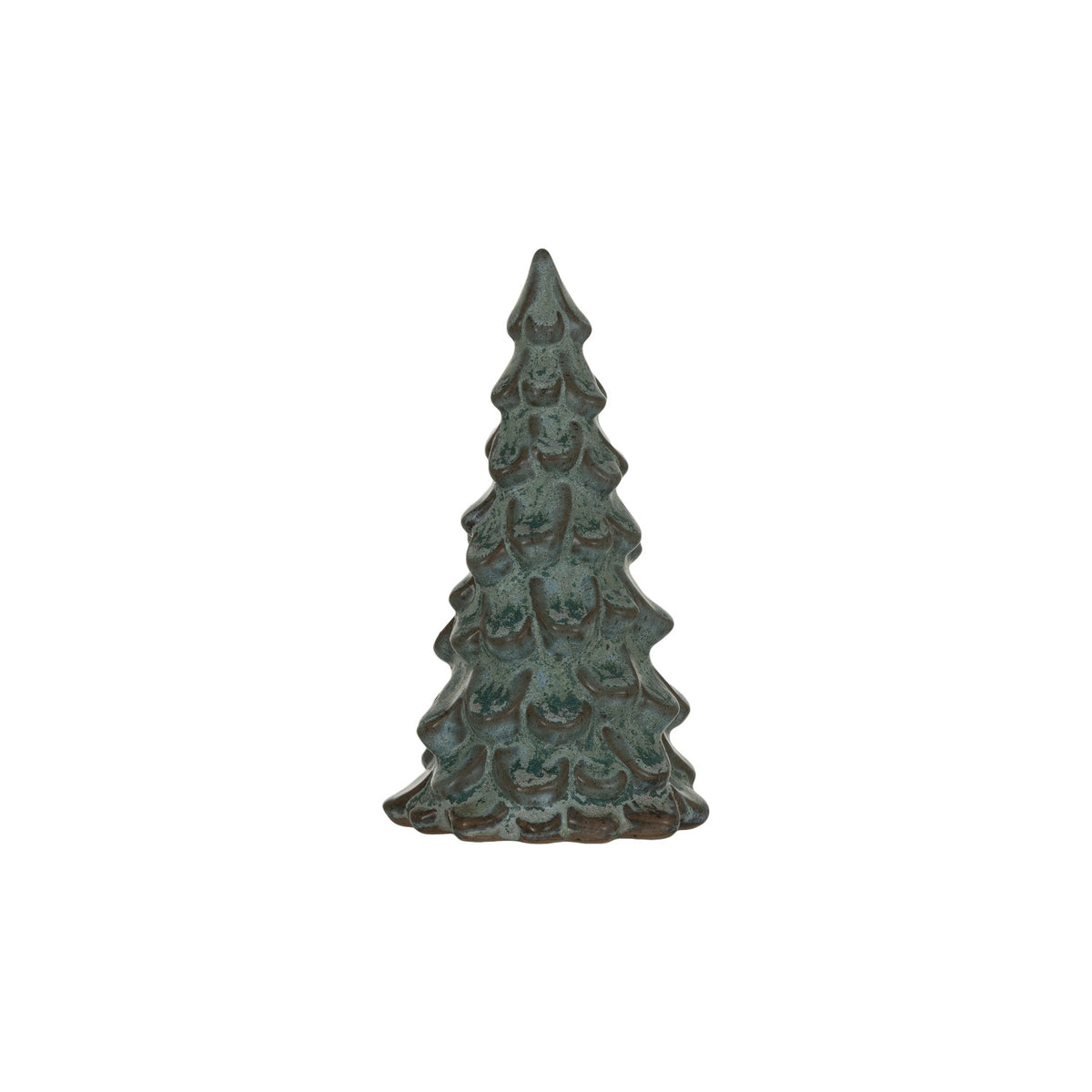 Stoneware Tree, Reactive Glaze