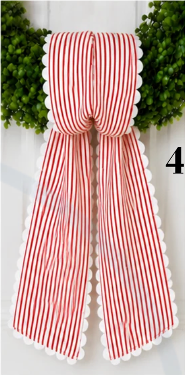 Merry & Bright Wreath Sash