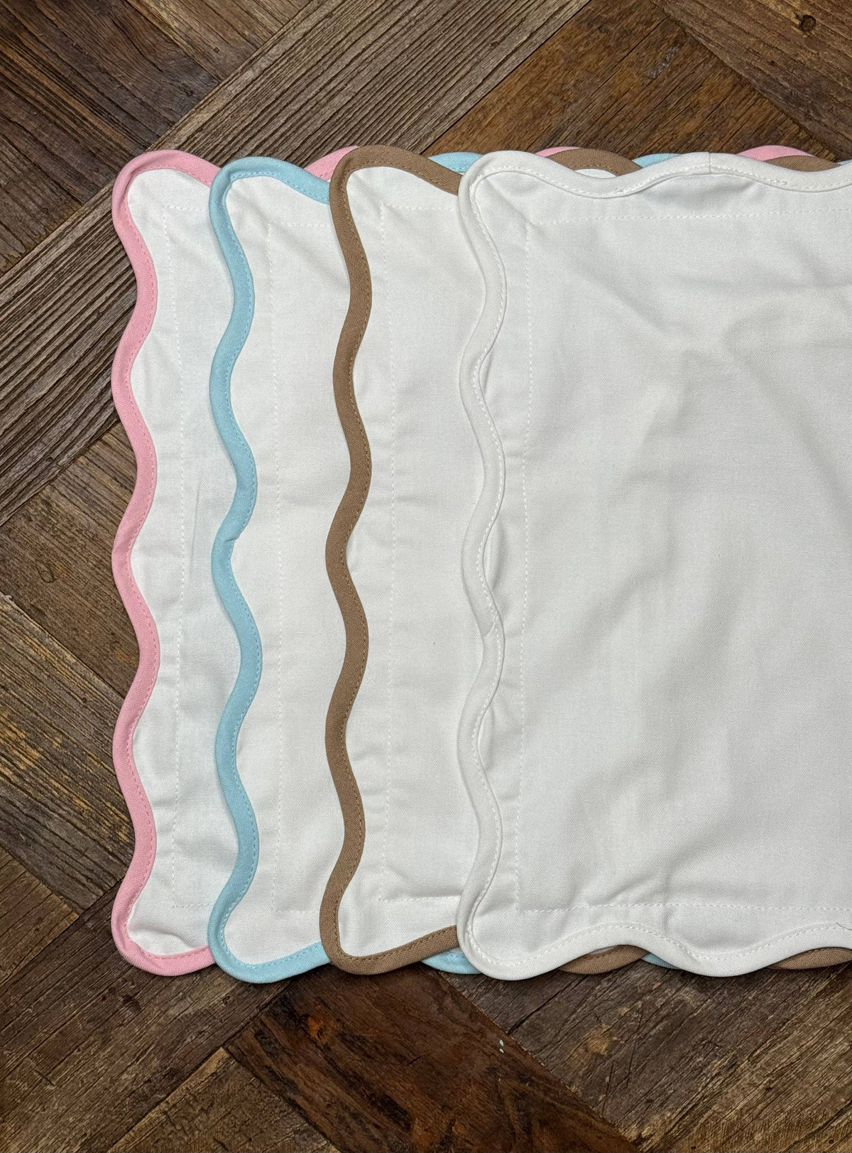 Scallop Pillow Covers - 12" x 20"
