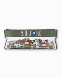 Forest Green Mahjong Bag