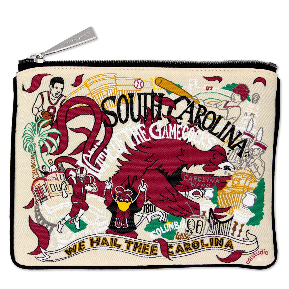 South Carolina, University of Collegiate Zip Pouch