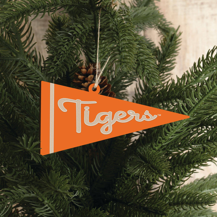 Clemson Tigers Pennant Ornament