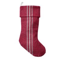 Classic Grain Stripe Stocking