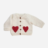 Heart Cardigan Apparel Sweater Valentine's