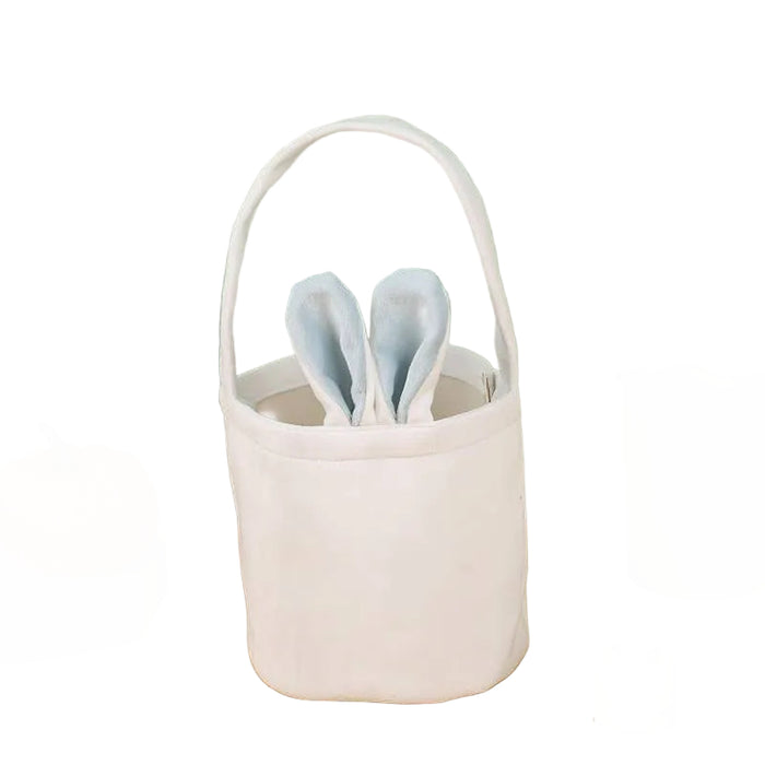 Bunny Ears Easter Basket w/Handle - Small