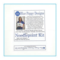 Needlepoint Kit - "Lets Mahj On" Design (Mahjong Parrot)