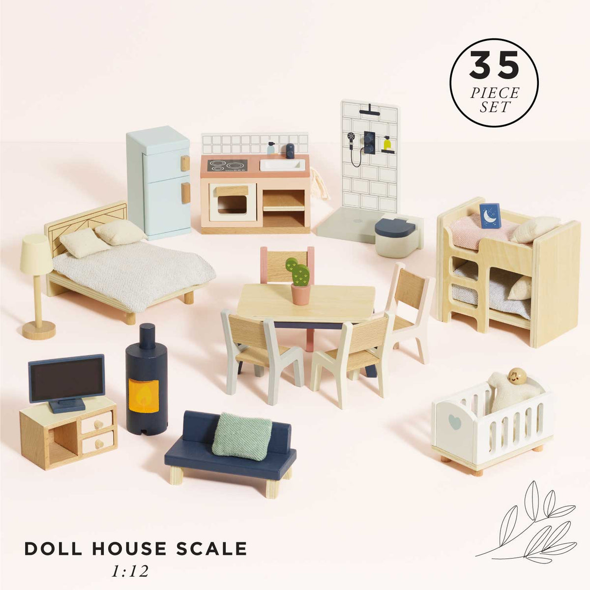 Doll House Furniture Set