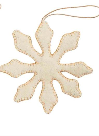 GOLD FELT ORNAMENTS