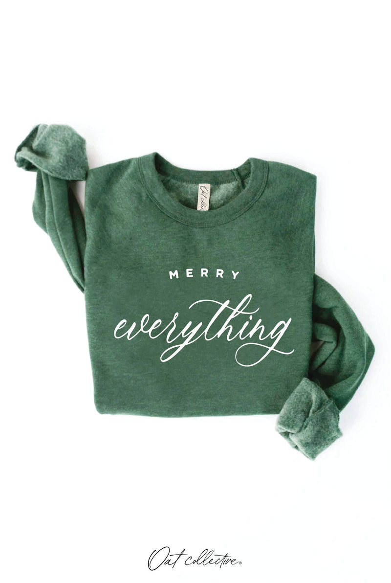 MERRY EVERYTHING Graphic Sweatshirt