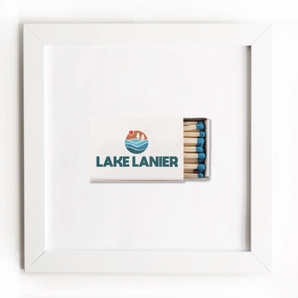 Lake Lanier Match Box Wall Art