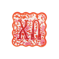 Sorority Block Print Acrylic Coasters - Sets of 2