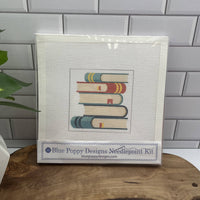 Needlepoint Kit - Five Books Design