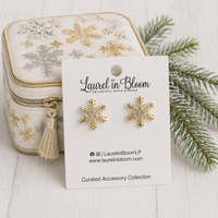 Winterlight Snowflake Studs