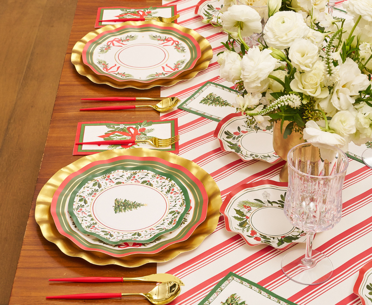 Home for the Holidays Salad Plates/8pk