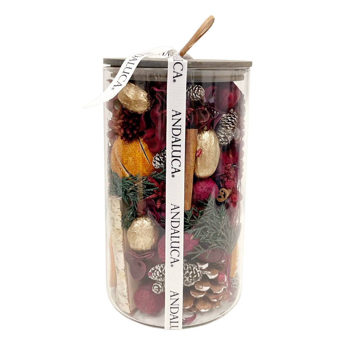 Holiday Spice Potpourri Jar